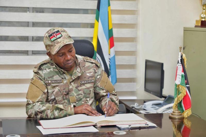 File image of Interior CS Kithure Kindiki.